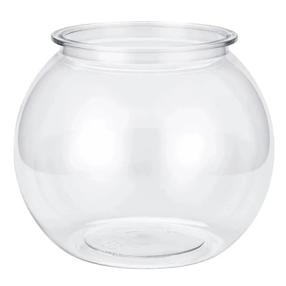 Avelena | Fischschüssel Plastik L M S Größen Desktop Aquarium Tanks Rund Haltbar Fischbehälter Für Betta Und Alle Mini Fische