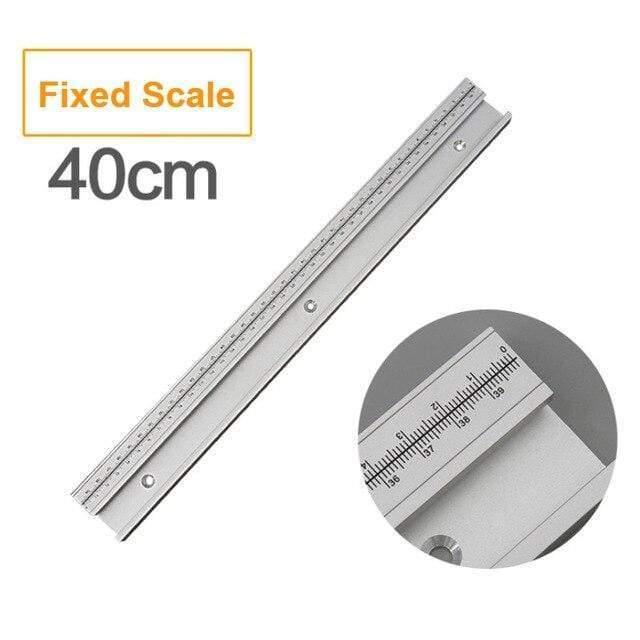 Avelena | 45 Typ T Schiene mit Maß Aluminiumlegierung T-Slots Gehrungsschiene 300-800Mm Diy Tischsägen Werkbank Holzverarbeitungswerkzeuge