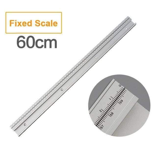 Avelena | 45 Typ T Schiene mit Maß Aluminiumlegierung T-Slots Gehrungsschiene 300-800Mm Diy Tischsägen Werkbank Holzverarbeitungswerkzeuge