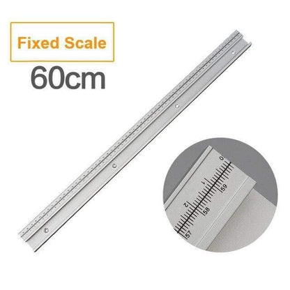 Avelena | 45 Typ T Schiene mit Maß Aluminiumlegierung T-Slots Gehrungsschiene 300-800Mm Diy Tischsägen Werkbank Holzverarbeitungswerkzeuge