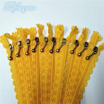 Avelena | 5/10Stm 25Cm 10 Zoll Diy 3# Nylon Spiral Blumenreißverschluss für Diy Nähen Schneiderhandwerk Bett Tasche 20 Farben #