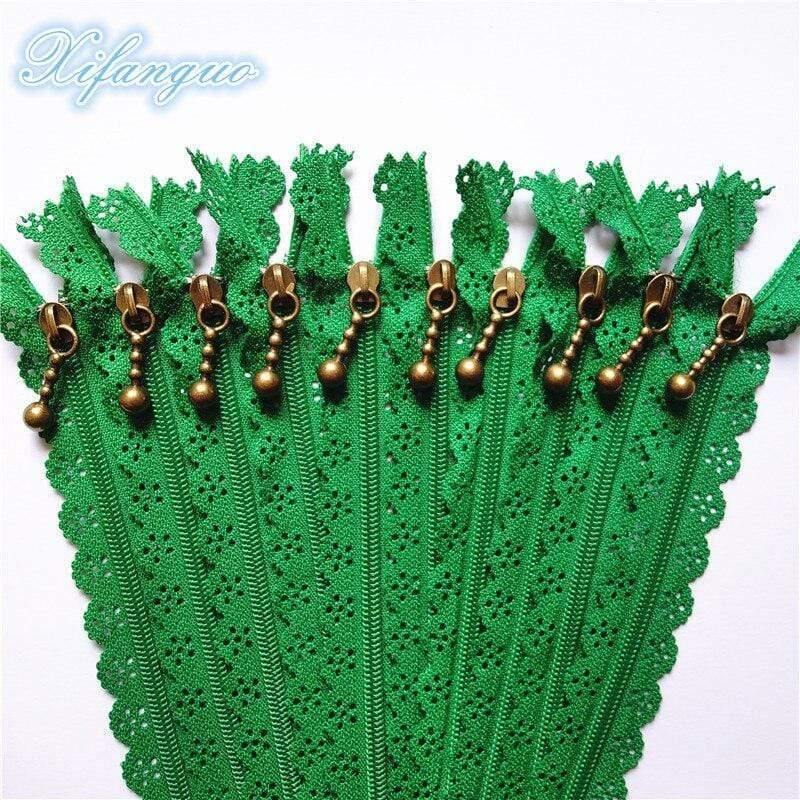 Avelena | 5/10Stm 25Cm 10 Zoll Diy 3# Nylon Spiral Blumenreißverschluss für Diy Nähen Schneiderhandwerk Bett Tasche 20 Farben #