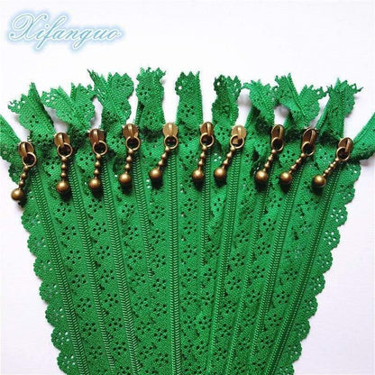 Avelena | 5/10Stm 25Cm 10 Zoll Diy 3# Nylon Spiral Blumenreißverschluss für Diy Nähen Schneiderhandwerk Bett Tasche 20 Farben #