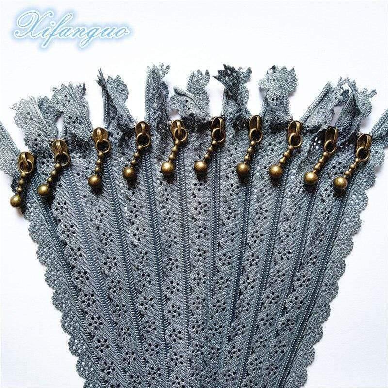 Avelena | 5/10Stm 25Cm 10 Zoll Diy 3# Nylon Spiral Blumenreißverschluss für Diy Nähen Schneiderhandwerk Bett Tasche 20 Farben #