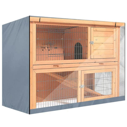 Avelena | Bunny Rabbit Hutch Cover Für Wintergarten Außen Wasserdicht Kleintierkäfig Kiste Abdeckung Uv-Beständig Strapazierfähig Haustiere
