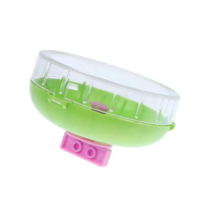 Avelena | 1 Stück 11 Cm Hamster Rad Kleine Tier Lauf Disc Spielzeuge Niedliches Plastisches Jogging Übungsrad Haustier Käfig Zubehör