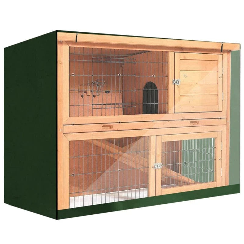 Avelena | Bunny Rabbit Hutch Cover Für Wintergarten Außen Wasserdicht Kleintierkäfig Kiste Abdeckung Uv-Beständig Strapazierfähig Haustiere
