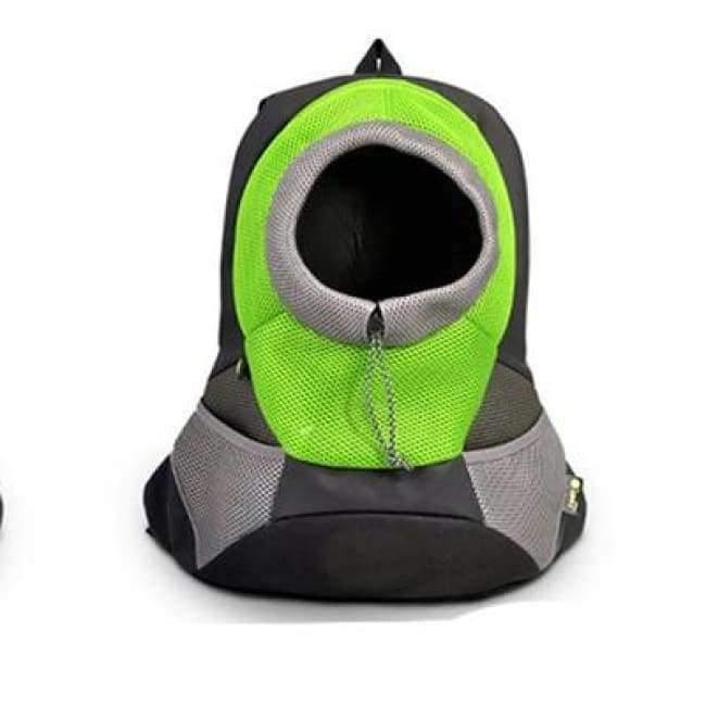 Avelena | Haustier Hundeträger Haustier Rucksacktasche Tragetasche Haustier Hund Vorderbeutel Mesh Rucksack Kopf Heraus Doppel Schulter