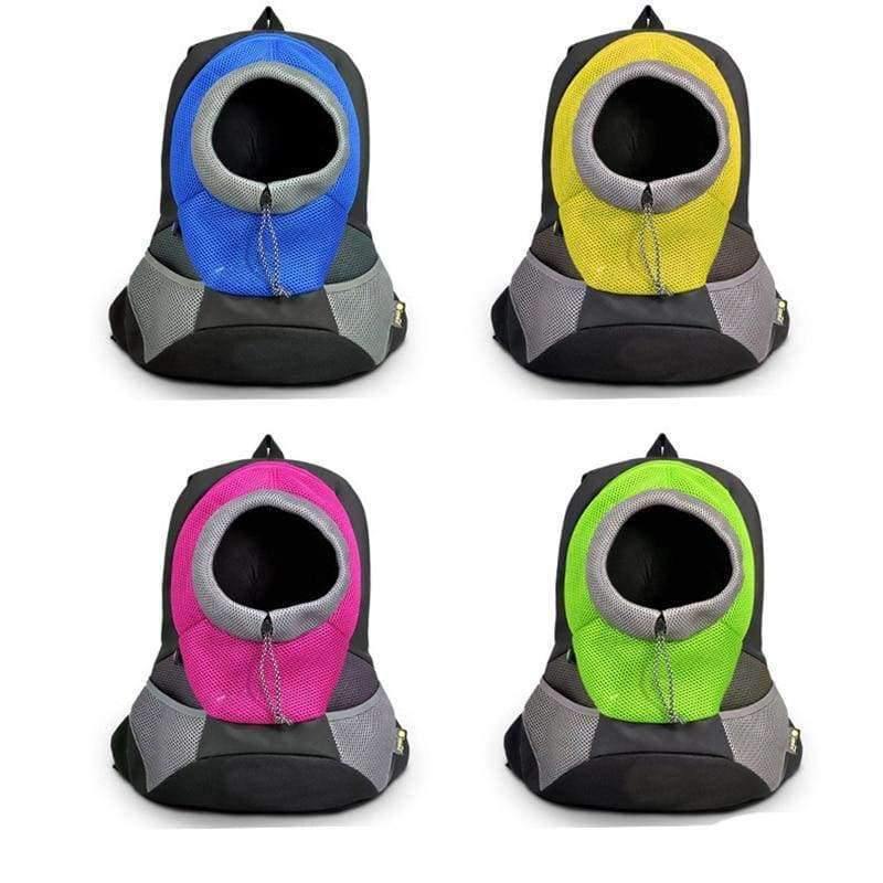 Avelena | Haustier Hundeträger Haustier Rucksacktasche Tragetasche Haustier Hund Vorderbeutel Mesh Rucksack Kopf Heraus Doppel Schulter