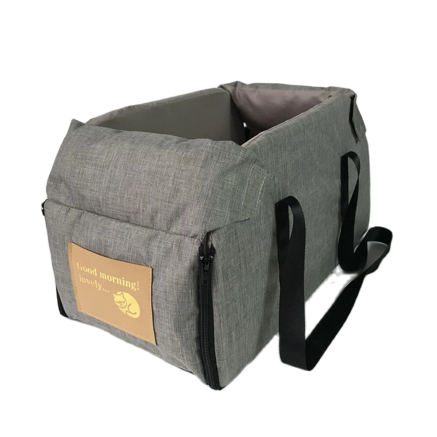 Avelena | Reise Katze Hundebett Transport Tragbar Auto Zentral Sicherheit Haustier Sitz Katze Hund Tragetasche Schutz Für Mittel/Klein Hund Tasche Zubehör