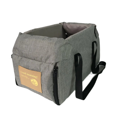 Avelena | Reise Katze Hundebett Transport Tragbar Auto Zentral Sicherheit Haustier Sitz Katze Hund Tragetasche Schutz Für Mittel/Klein Hund Tasche Zubehör