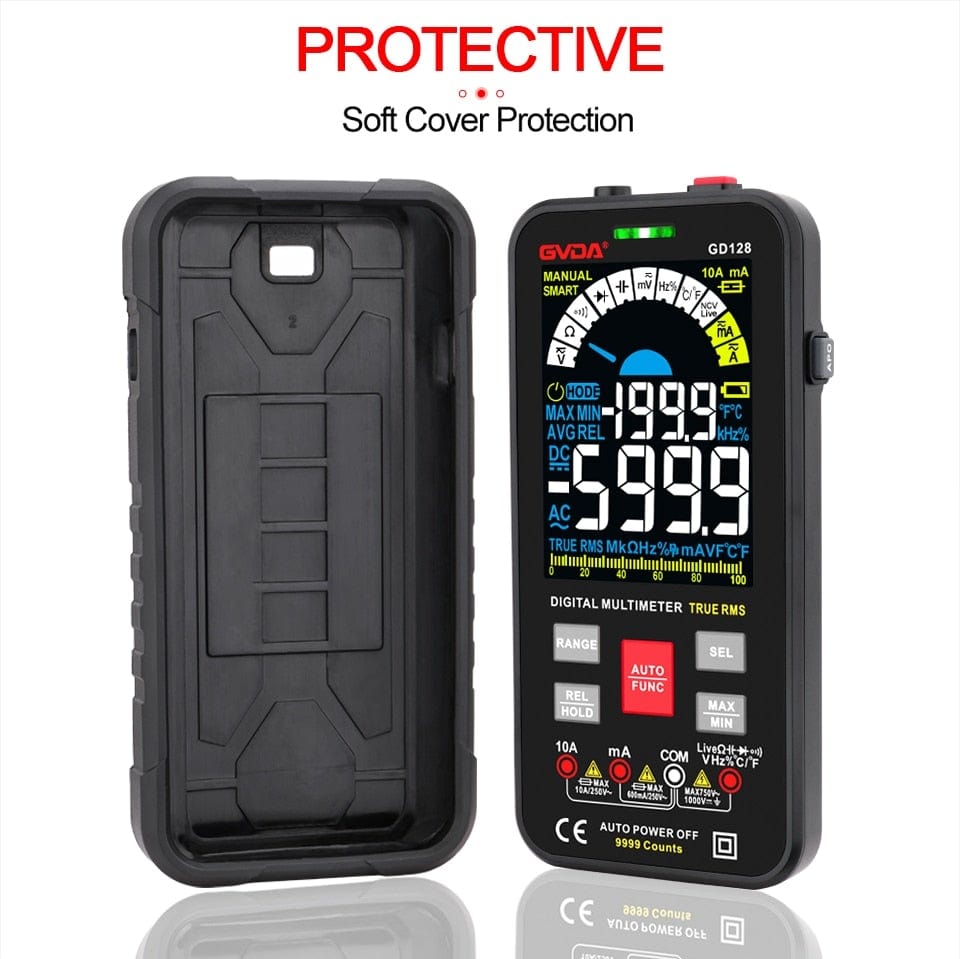 Avelena | Gvda Neue Smart Multimeter Auto Range 1000V 10A Digitaler Kondensatortester True Rms Rel Ohm Hz Ac Dc Spannungsmesser Multimeter