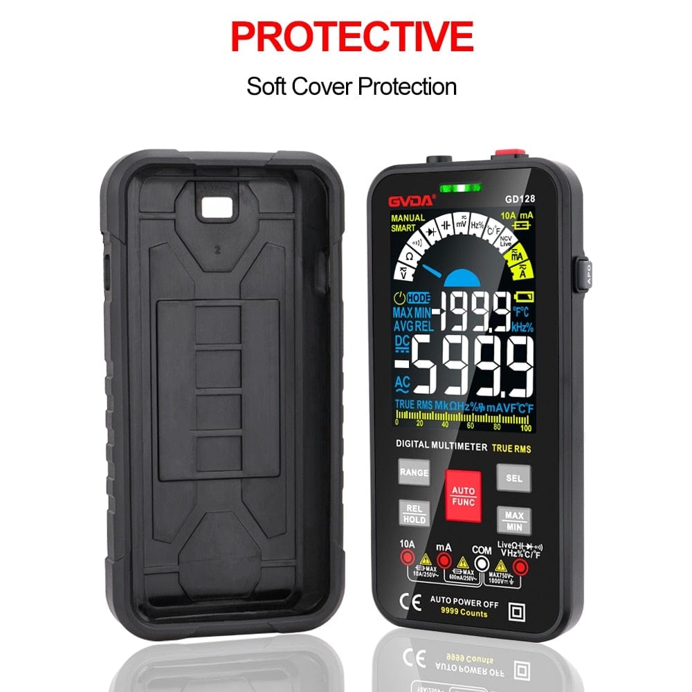 Avelena | Gvda Neue Smart Multimeter Auto Range 1000V 10A Digitaler Kondensatortester True Rms Rel Ohm Hz Ac Dc Spannungsmesser Multimeter