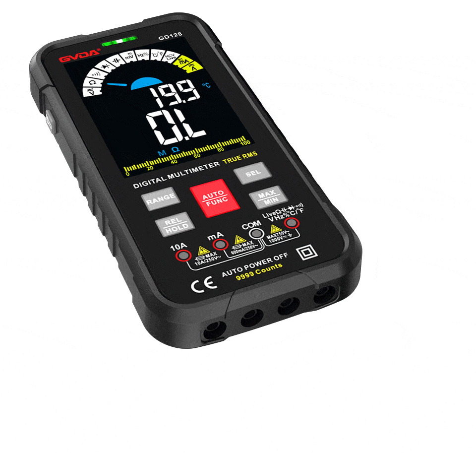 Avelena | Gvda Neue Smart Multimeter Auto Range 1000V 10A Digitaler Kondensatortester True Rms Rel Ohm Hz Ac Dc Spannungsmesser Multimeter