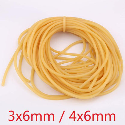 Avelena | Id 3Mm 4Mm X 6Mm Od Naturlatexgummi-Schläuche Flexible Rohr Hoch Elastisch Elastisch Chirurgisch Medizinisch Schlauch Weiche Schleuder Katapult