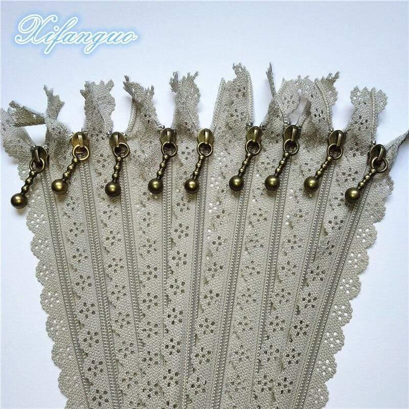 Avelena | 5/10Stm 25Cm 10 Zoll Diy 3# Nylon Spiral Blumenreißverschluss für Diy Nähen Schneiderhandwerk Bett Tasche 20 Farben #