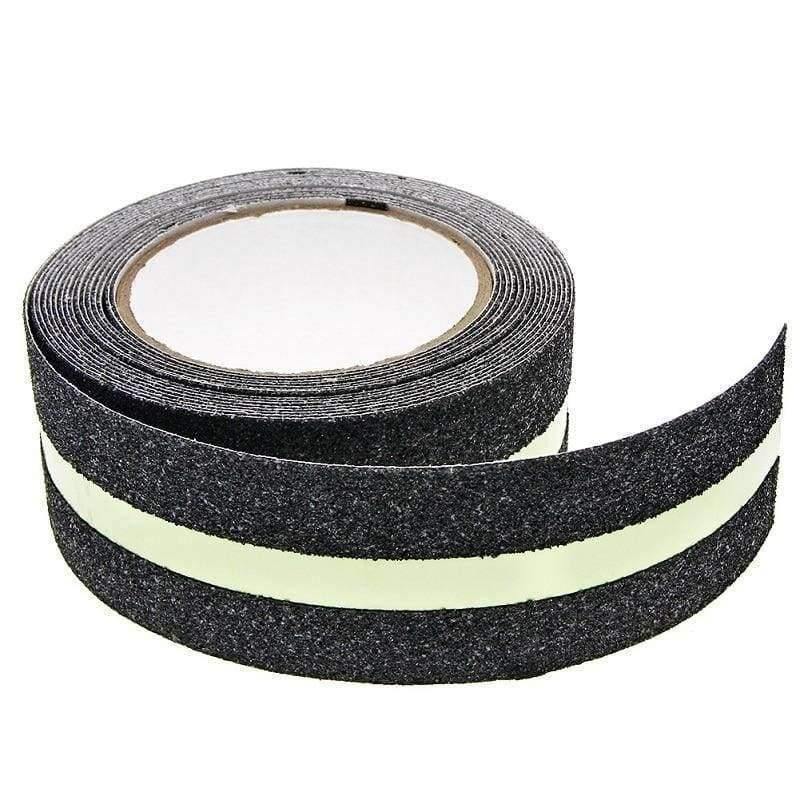 Avelena | Leuchtendes Band Anti-Rutsch-Klebeband Leuchtstreifen Treppenstufenbodenband für Drinnen und Draußen Geeignet Größe 5*500 Cm #253195