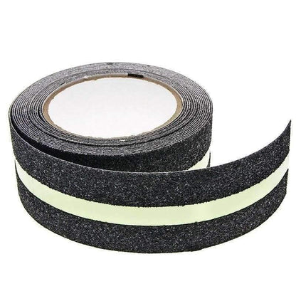 Avelena | Leuchtendes Band Anti-Rutsch-Klebeband Leuchtstreifen Treppenstufenbodenband für Drinnen und Draußen Geeignet Größe 5*500 Cm #253195