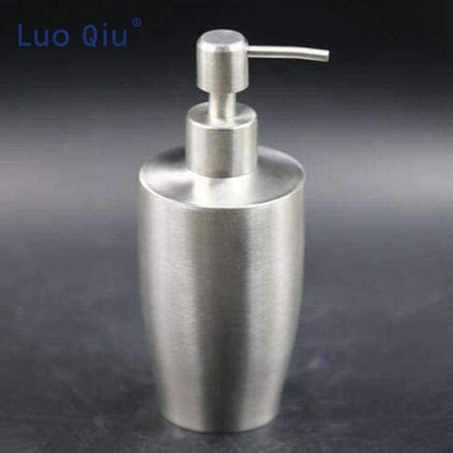 Avelena | Luo Qiu Edelstahl Küche Bad Flüssigseifenspender Lotion Detergent Flasche Badezimmer Zubehör Modern