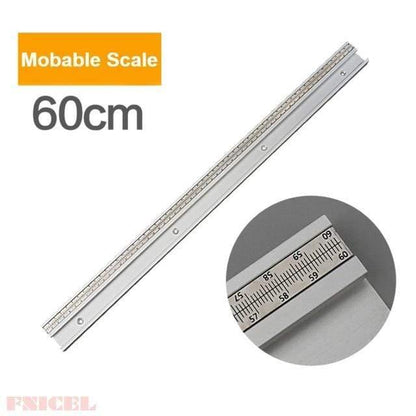 Avelena | 45 Typ T Schiene mit Maß Aluminiumlegierung T-Slots Gehrungsschiene 300-800Mm Diy Tischsägen Werkbank Holzverarbeitungswerkzeuge