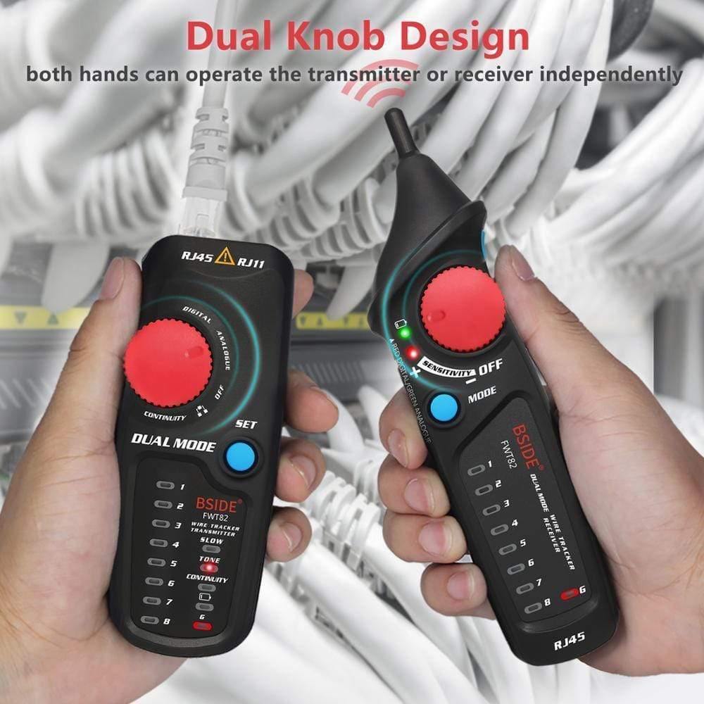 Avelena | Netzwerk-Kabel-Tracker-Tester Bside Fwt82 81 Rj45 Rj11 Telefonkabel-Toner Ethernet Lan-Tracker-Analyzer-Detektor-Leitungsfinder
