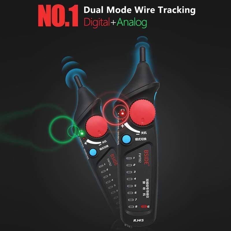 Avelena | Netzwerk-Kabel-Tracker-Tester Bside Fwt82 Rj45 Rj11 Telefonkabel-Toner Ethernet Lan-Tracer-Analyzer-Detektor-Leitungsfinder