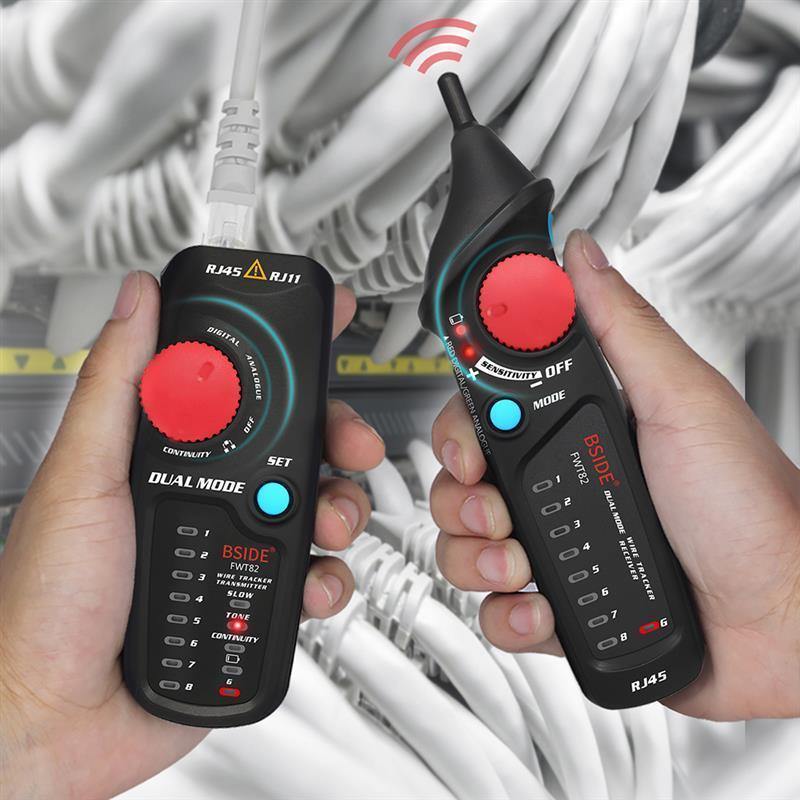 Avelena | Netzwerk-Kabel-Tracker-Tester Bside Fwt82 Rj45 Rj11 Telefonkabel-Toner Ethernet Lan-Tracer-Analyzer-Detektor-Leitungsfinder