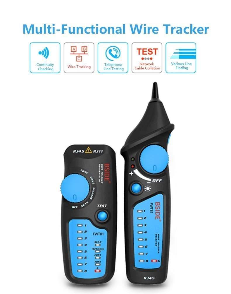 Avelena | Netzwerk Ethernet Kabel Lan Tester Tracker Telefon Rj45 Rj11 Telefonkabel Usb Kabel Analysator Detektor Leitungsfinder Werkzeuge Ms6812