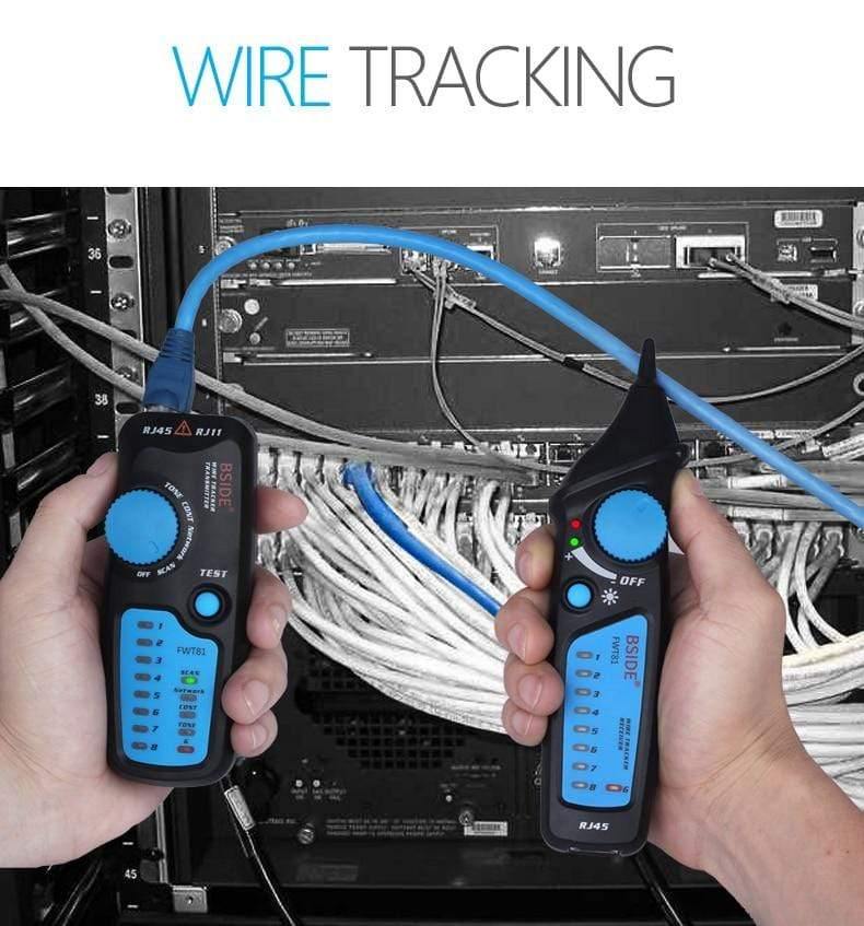 Avelena | Netzwerk Ethernet Kabel Lan Tester Tracker Telefon Rj45 Rj11 Telefonkabel Usb Kabel Analysator Detektor Leitungsfinder Werkzeuge Ms6812