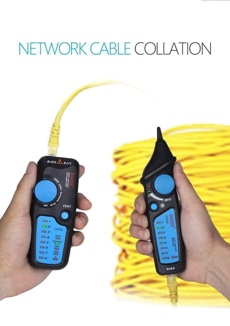 Avelena | Netzwerk Ethernet Kabel Lan Tester Tracker Telefon Rj45 Rj11 Telefonkabel Usb Kabel Analysator Detektor Leitungsfinder Werkzeuge Ms6812