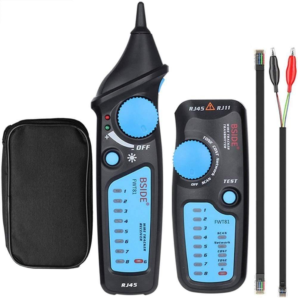 Avelena | Netzwerk Ethernet Kabel Lan Tester Tracker Telefon Rj45 Rj11 Telefonkabel Usb Kabel Analysator Detektor Leitungsfinder Werkzeuge Ms6812