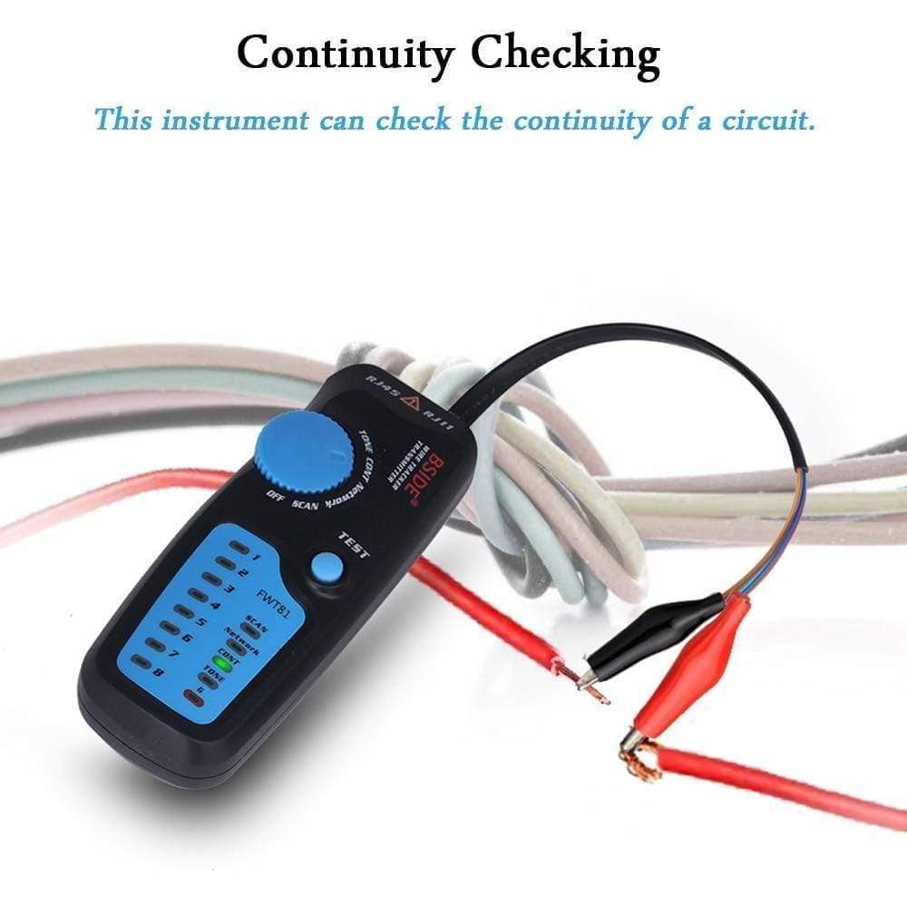 Avelena | Netzwerk Ethernet Kabel Lan Tester Tracker Telefon Rj45 Rj11 Telefonkabel Usb Kabel Analysator Detektor Leitungsfinder Werkzeuge Ms6812