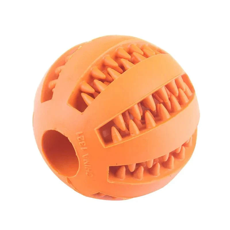 Avelena | Hund Ball Spielzeug für Kleine Hunde Interaktiv Elastizität Welpen Kauknochen Spielzeug Zahnreinigung Gummi Futter Ball Spielzeug Haustierzubehör