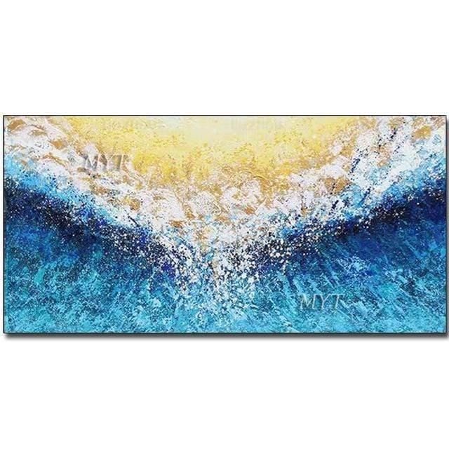 Avelena | Malknife Malerei Ölmalerei, Abstrakt Auf Leinwand 100% Handgemachte Kunst Moderne Kunst Wohnzimmer Wanddeko