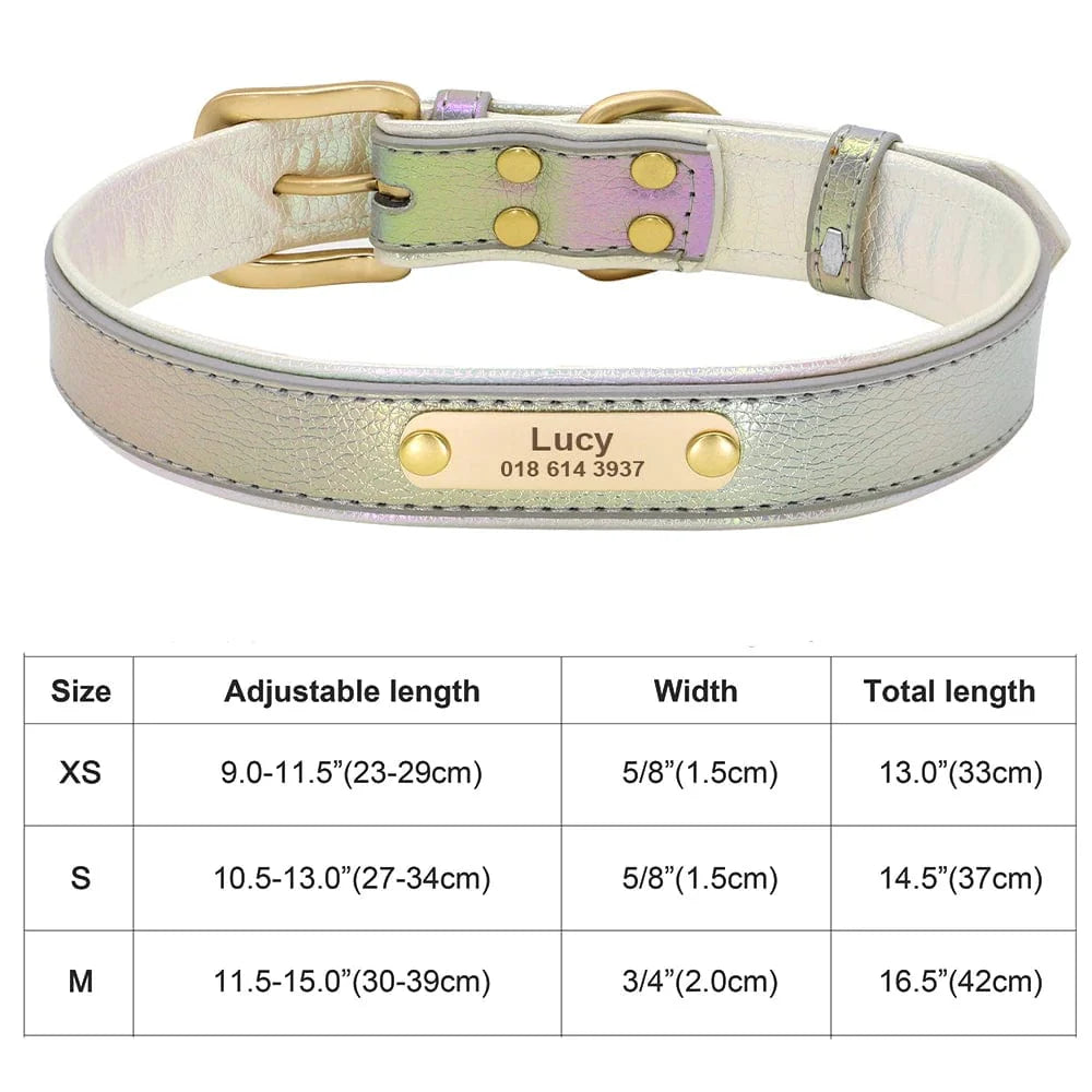 Avelena | Personalisierter Hund Katze Halsband Verstellbares Katzen Kristall Halsbänder Anti-Verlust Leder Welpen Katzen Halskette Fliege Strass Zubehör