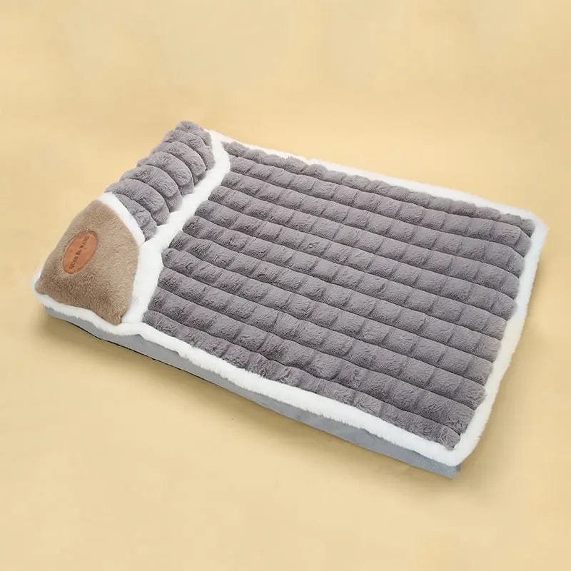 Avelena | Haustier Kudde Hund Winter Kuschelig Weich Warm Nest Winter Hundekudde Katze Kudde Warm Winter Kuscheln für Katze Warm Abnehmbar und Waschbar