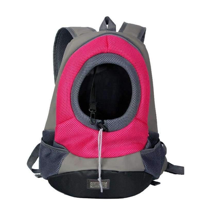 Avelena | Haustier Hundeträger Haustier Rucksacktasche Tragetasche Haustier Hund Vorderbeutel Mesh Rucksack Kopf Heraus Doppel Schulter