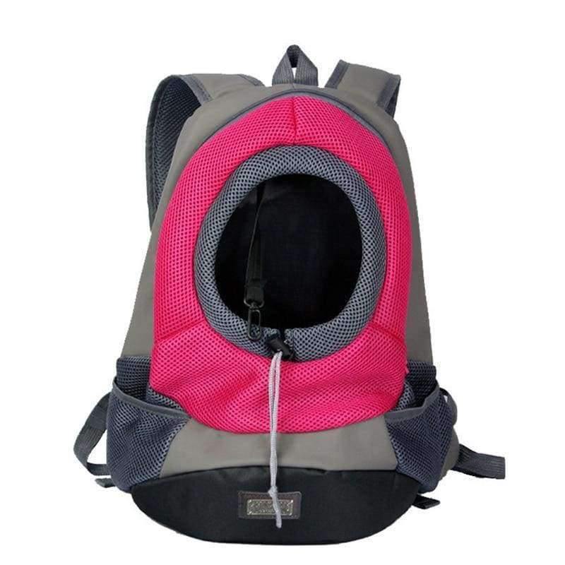 Avelena | Haustier Hundeträger Haustier Rucksacktasche Tragetasche Haustier Hund Vorderbeutel Mesh Rucksack Kopf Heraus Doppel Schulter