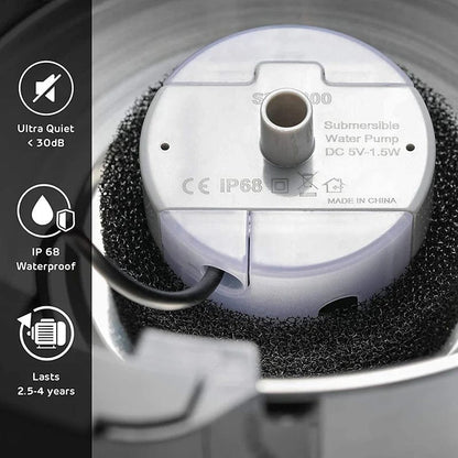 Avelena | Haustierbrunnen Motor Tauchpumpe Katzen-Trinkbrunnen Sma-800 Usb Wasserpumpe Katzenbrunnen Zubehör Leise Dc 5V/1A Wasserpumpe
