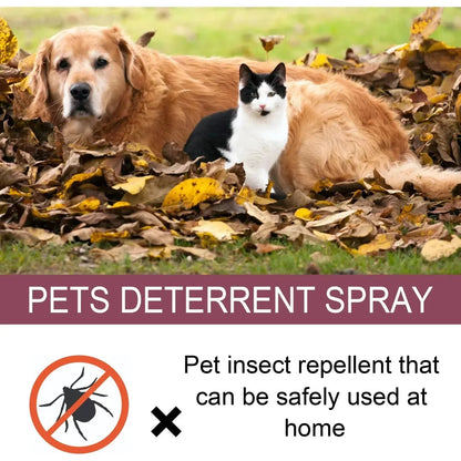 Avelena | Tierinsektenschutzspray Vertreibt Flöhe Läuse Zecken Sterilisation Lindert Hautjuckreiz Geeignet Zur Entwurmung Von Katzen Und Hunden