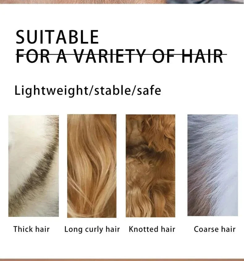 Avelena | Haustierrasiermaschine Hundeschneider-Sets Hundehaarpflege Friseur Trimmer Set Akkuladegerät Wiederaufladbare Haustierrasiermaschine Haustierbedarf