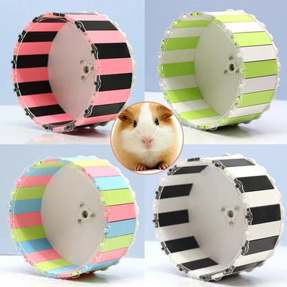 Avelena | Haustier-Spielzeug Sport Rundrad Hamster Lauftraining Rad Kleintier Haustierkäfig Zubehör Leises Haustier Trainingszubehör