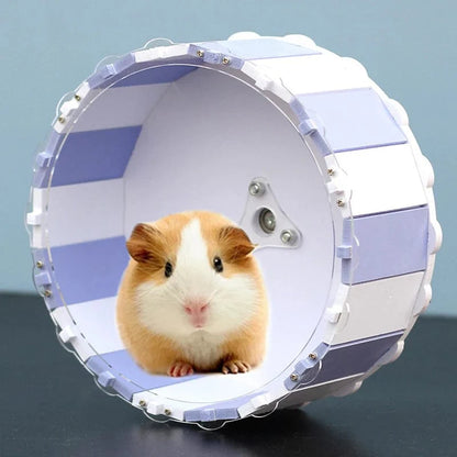 Avelena | Haustier-Spielzeug Sport Rundrad Hamster Lauftraining Rad Kleintier Haustierkäfig Zubehör Leises Haustier Trainingszubehör