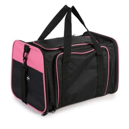 Avelena | Erweiterbare Tragbare Haustier Hund Auto Reise Tasche für Kleine Hunde Oxford Atmungsaktiver Katzen Tragetasche Outdoor Auto Reise Zubehör