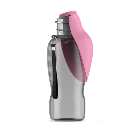 Avelena | 800Ml Tragbare Hundewasserflasche Für Große Hunde Haustier Outdoor Reise Wandern Gehen Faltbare Trinkschale Golden Retriever Zubehör