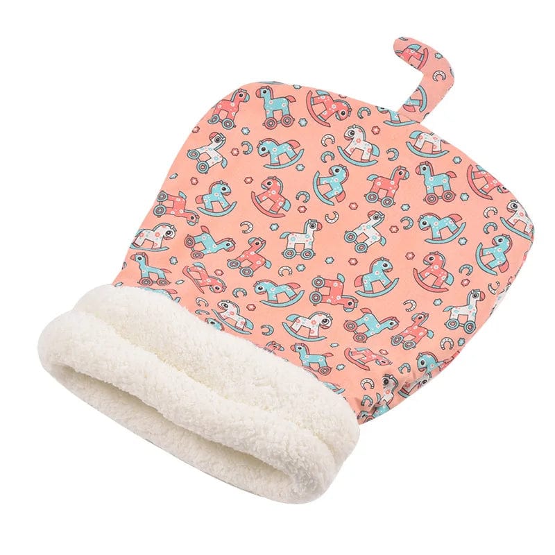 Avelena | Lammfell Dicke Tasche Neue Winter Lin Schlafsack Katzennest Katzenschlafsack Cartoon Schlafsack Katzennest Winter Begrenzte