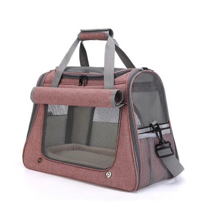 Avelena | Transporttasche für Katzen Kleine Hunde Rucksack Reise Autositz Transport Umzug Welpe Frauen Tiere Box Zubehör
