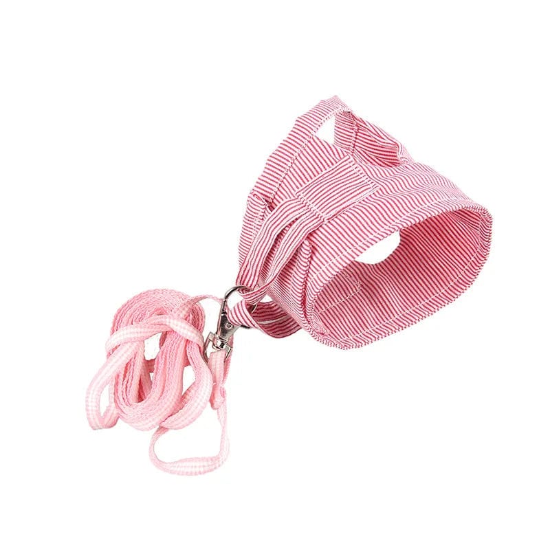 Avelena | S/L Kleintier Brustgurt Hamster Outdoor Zugseil Verstellbares Geschirr Leine Weste Für Kaninchen Igel Chinchilla Meerschweinchen