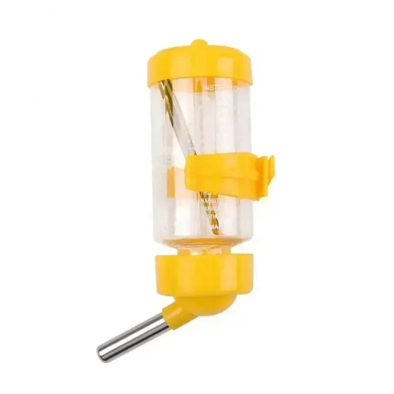 Avelena | Kunststoff Hamster Trinkwasserflasche Spender Futterspender Aufhängemechanismus Meerschweinchen Eichhörnchen Kaninchen Trinkflasche Haustier Trinkbrunnen