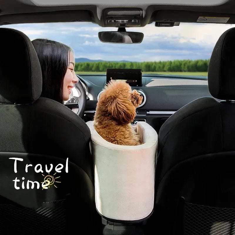 Avelena | Transportables Katzen- Und Hunde-Bett Reise Zentralsteuerung Auto Sicherheits-Tier Sitz Transport Hunde-Trägerschutz Für Kleine Hunde Chihuahua Teddy
